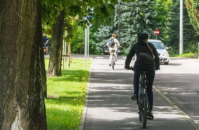 To część powstającej Mazurskiej Pętli Rowerowej.