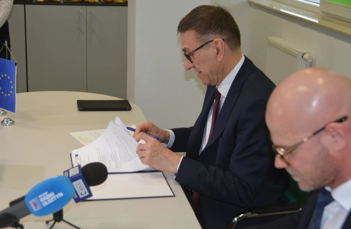Podpisano umowę na rozbudowę zajezdni tramwajowej w Olsztynie.